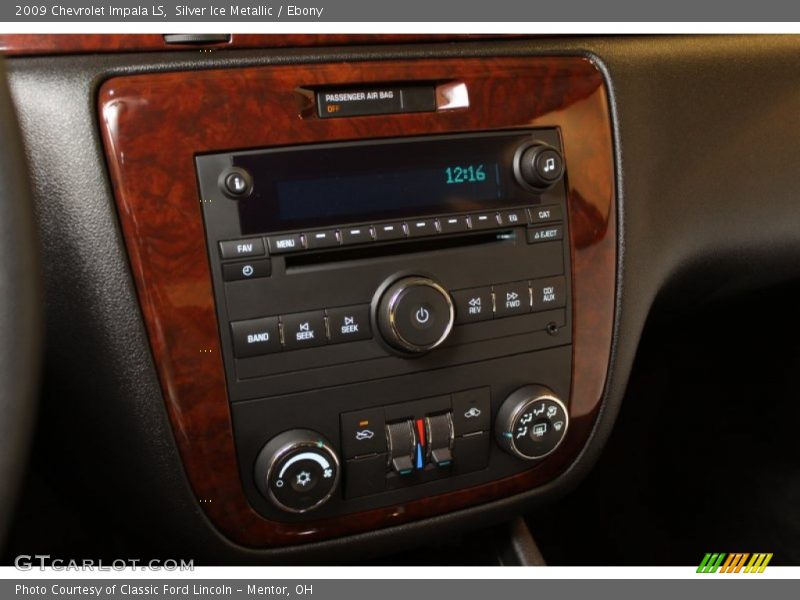 Silver Ice Metallic / Ebony 2009 Chevrolet Impala LS