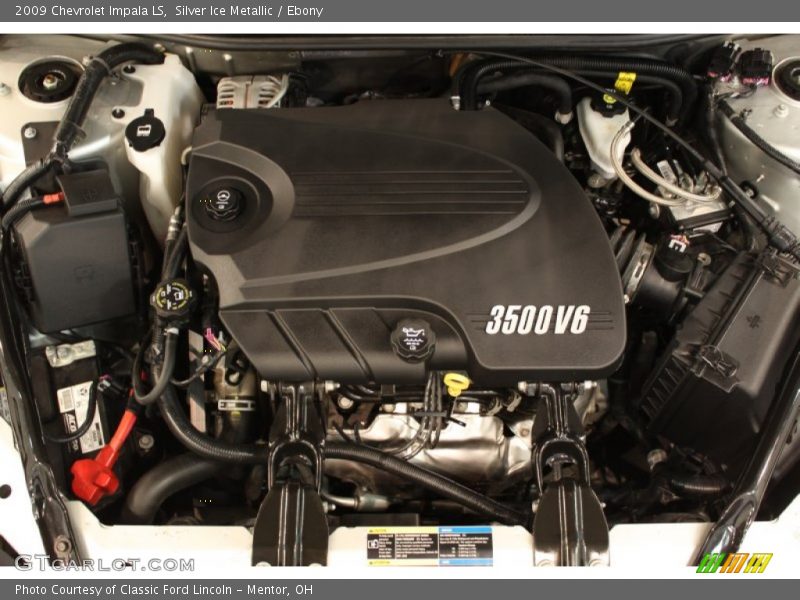 Silver Ice Metallic / Ebony 2009 Chevrolet Impala LS