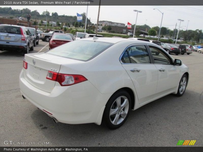 Premium White Pearl / Parchment 2010 Acura TSX Sedan