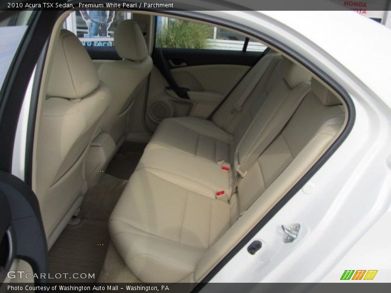 Premium White Pearl / Parchment 2010 Acura TSX Sedan