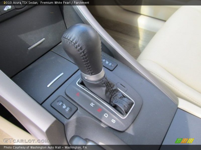 Premium White Pearl / Parchment 2010 Acura TSX Sedan