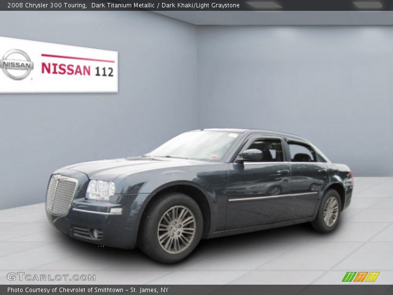 Dark Titanium Metallic / Dark Khaki/Light Graystone 2008 Chrysler 300 Touring