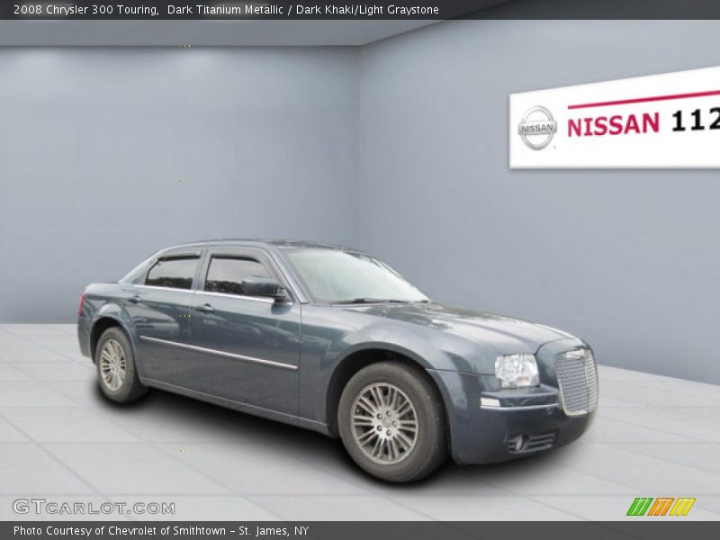 Dark Titanium Metallic / Dark Khaki/Light Graystone 2008 Chrysler 300 Touring