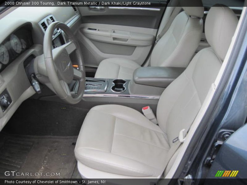 Dark Titanium Metallic / Dark Khaki/Light Graystone 2008 Chrysler 300 Touring