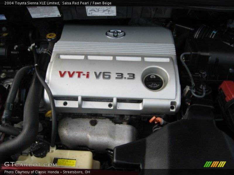 Salsa Red Pearl / Fawn Beige 2004 Toyota Sienna XLE Limited