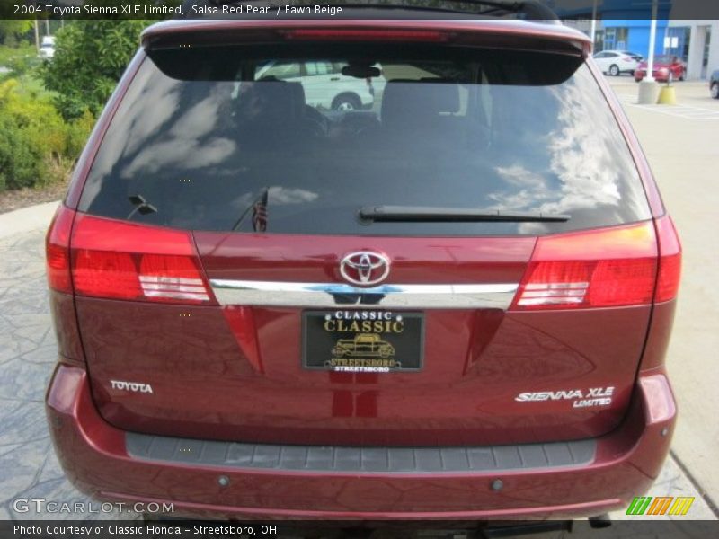 Salsa Red Pearl / Fawn Beige 2004 Toyota Sienna XLE Limited