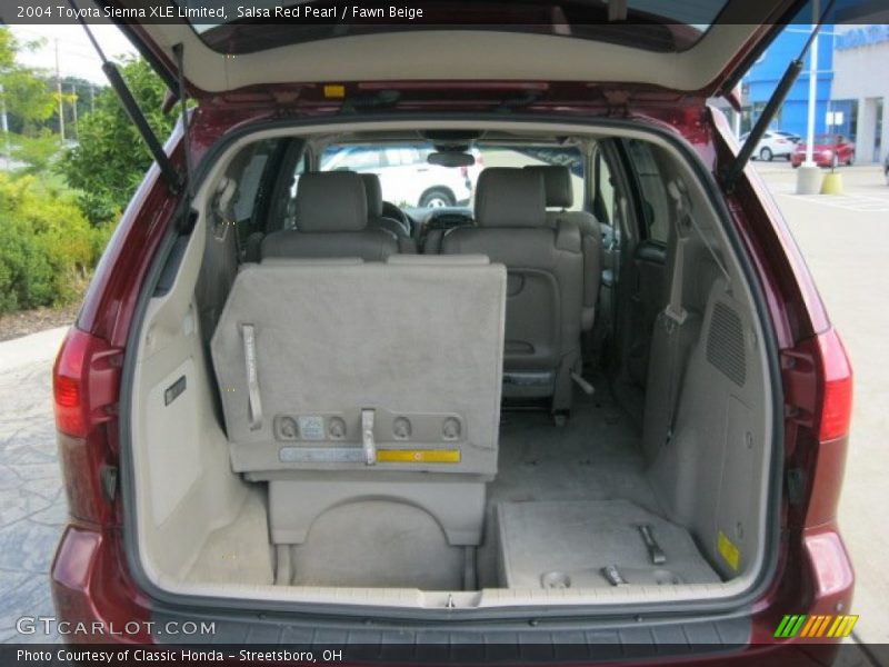 Salsa Red Pearl / Fawn Beige 2004 Toyota Sienna XLE Limited