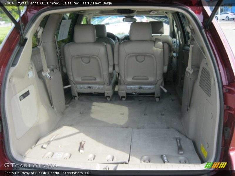 Salsa Red Pearl / Fawn Beige 2004 Toyota Sienna XLE Limited