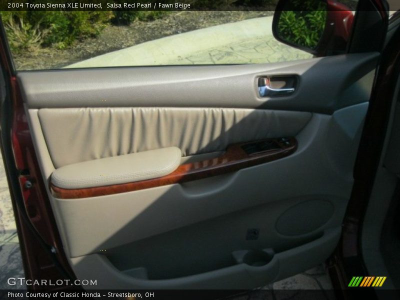 Salsa Red Pearl / Fawn Beige 2004 Toyota Sienna XLE Limited