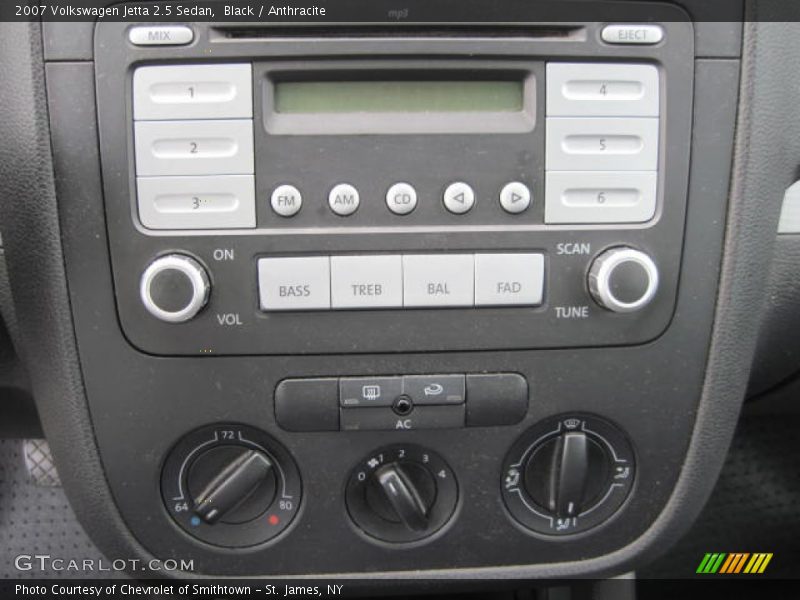 Black / Anthracite 2007 Volkswagen Jetta 2.5 Sedan