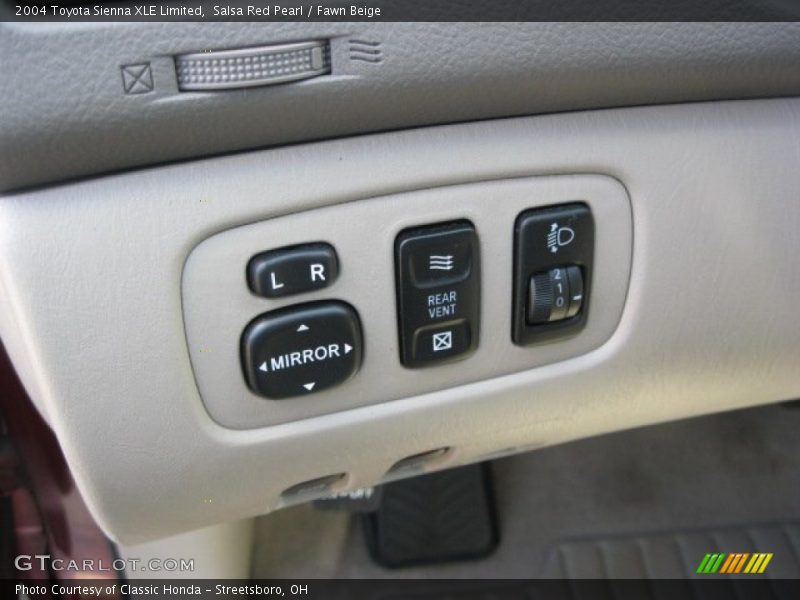 Salsa Red Pearl / Fawn Beige 2004 Toyota Sienna XLE Limited