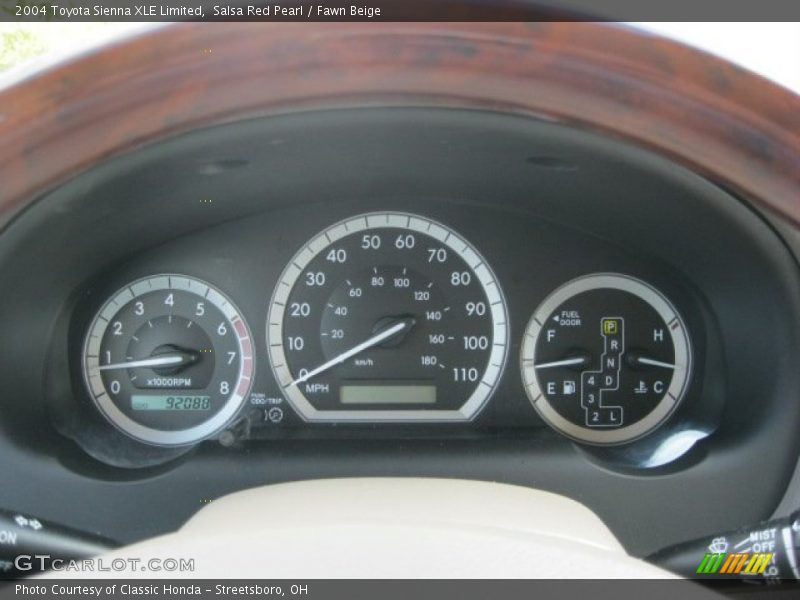 Salsa Red Pearl / Fawn Beige 2004 Toyota Sienna XLE Limited
