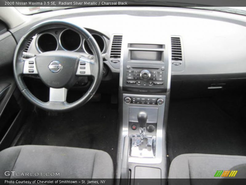 Radiant Silver Metallic / Charcoal Black 2008 Nissan Maxima 3.5 SE