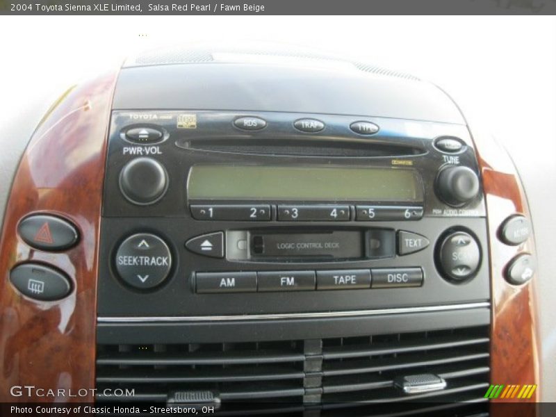 Salsa Red Pearl / Fawn Beige 2004 Toyota Sienna XLE Limited