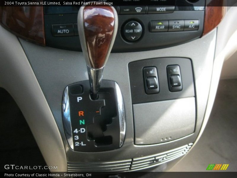 Salsa Red Pearl / Fawn Beige 2004 Toyota Sienna XLE Limited