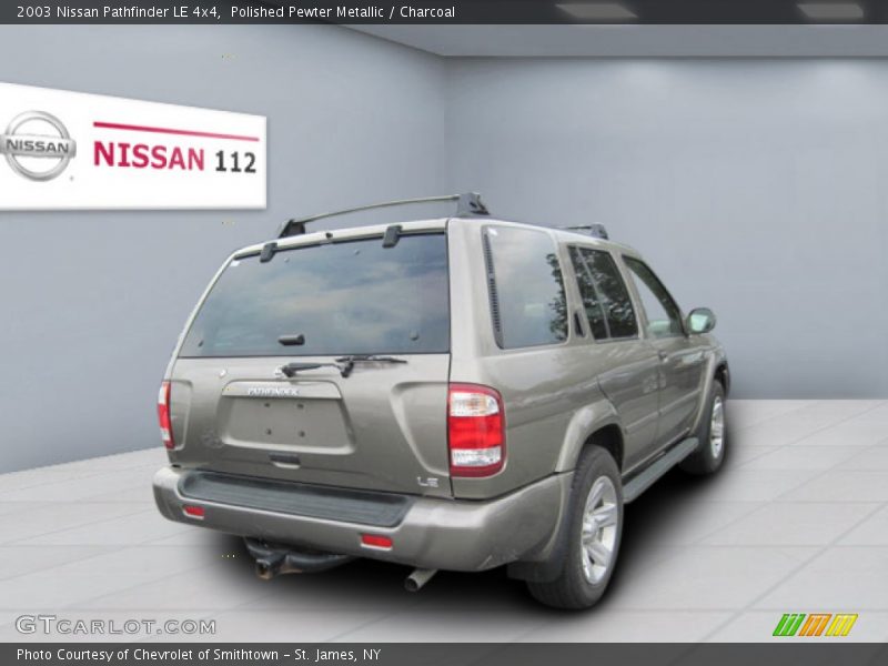 Polished Pewter Metallic / Charcoal 2003 Nissan Pathfinder LE 4x4