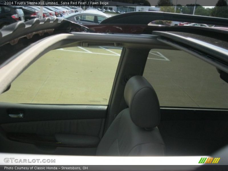 Salsa Red Pearl / Fawn Beige 2004 Toyota Sienna XLE Limited