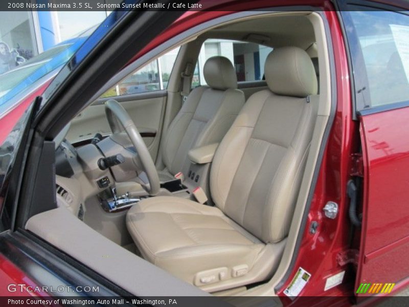Sonoma Sunset Metallic / Cafe Latte 2008 Nissan Maxima 3.5 SL