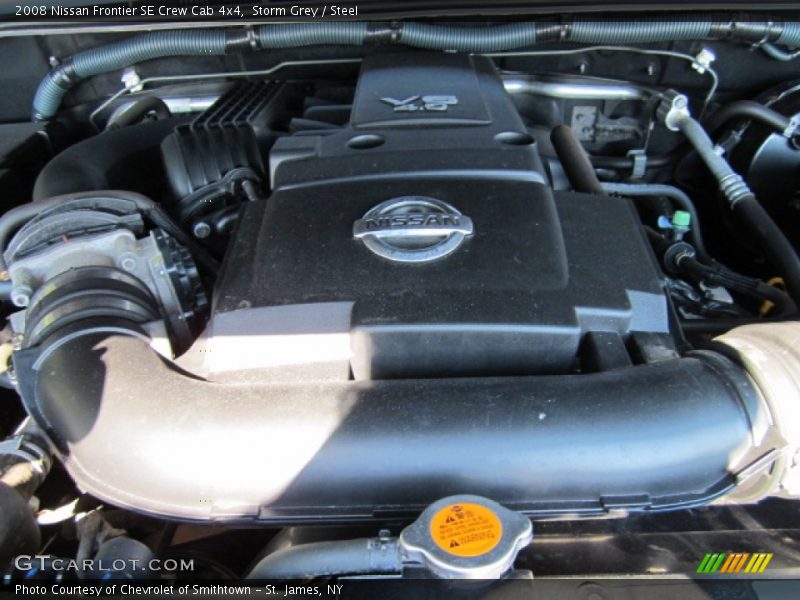Storm Grey / Steel 2008 Nissan Frontier SE Crew Cab 4x4