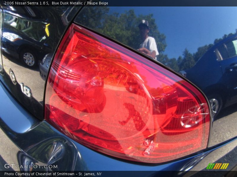 Blue Dusk Metallic / Taupe Beige 2006 Nissan Sentra 1.8 S