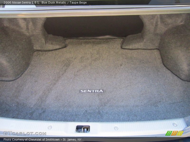 Blue Dusk Metallic / Taupe Beige 2006 Nissan Sentra 1.8 S