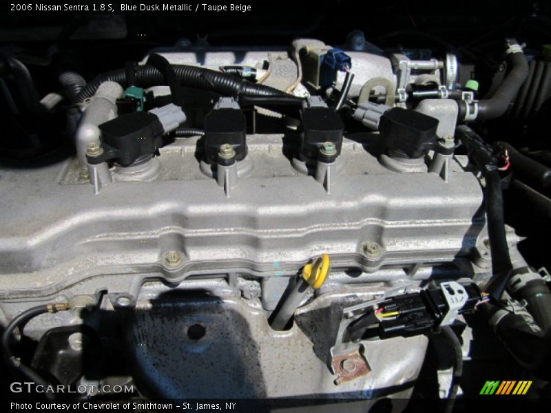 Blue Dusk Metallic / Taupe Beige 2006 Nissan Sentra 1.8 S