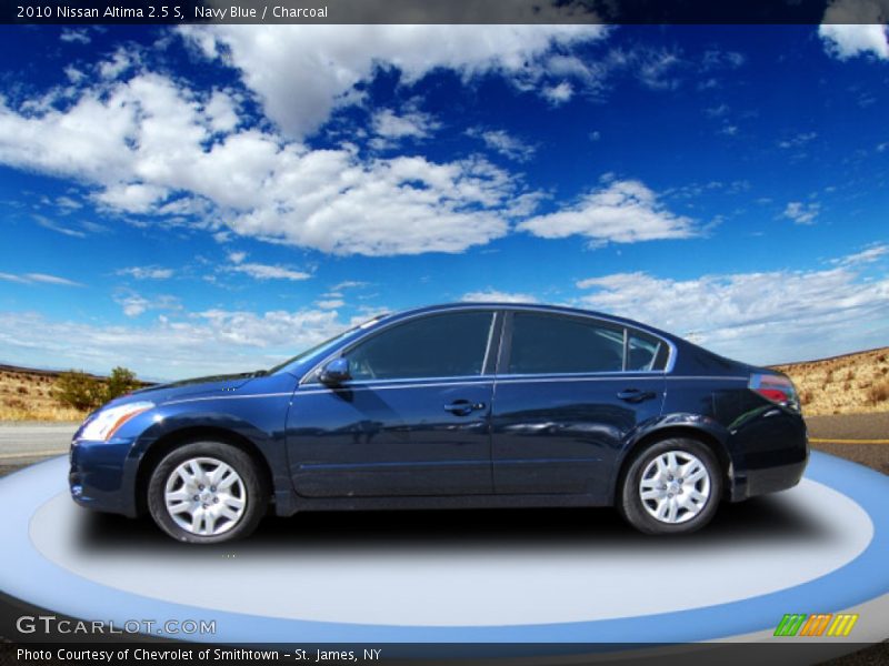 Navy Blue / Charcoal 2010 Nissan Altima 2.5 S