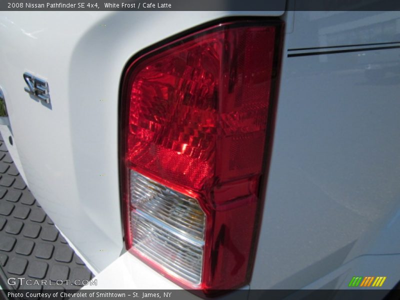 White Frost / Cafe Latte 2008 Nissan Pathfinder SE 4x4