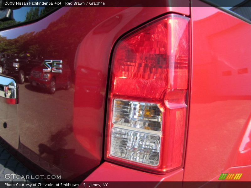 Red Brawn / Graphite 2008 Nissan Pathfinder SE 4x4