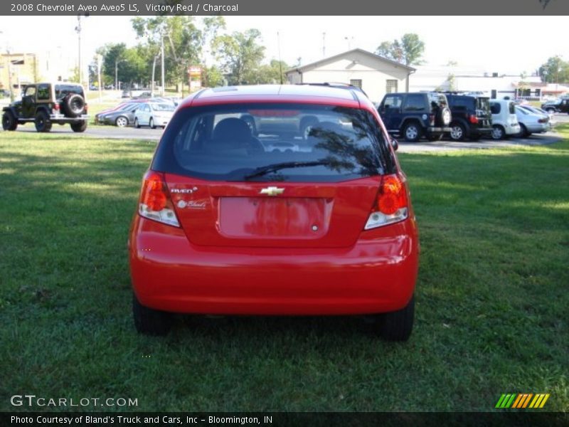Victory Red / Charcoal 2008 Chevrolet Aveo Aveo5 LS