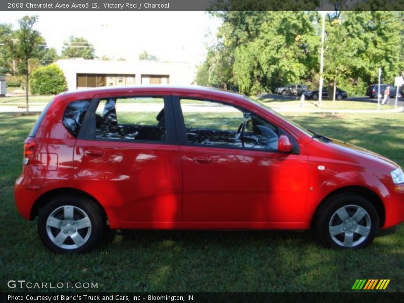 Victory Red / Charcoal 2008 Chevrolet Aveo Aveo5 LS