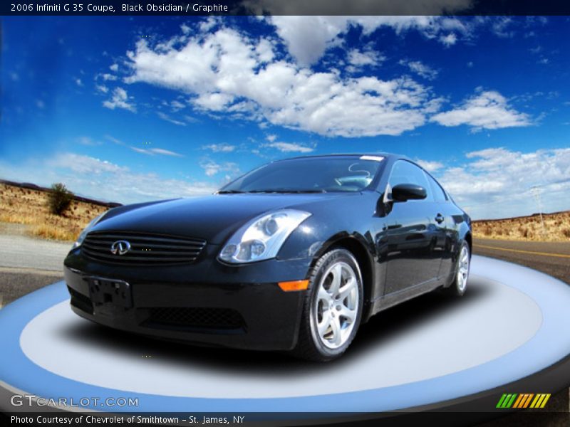 Black Obsidian / Graphite 2006 Infiniti G 35 Coupe