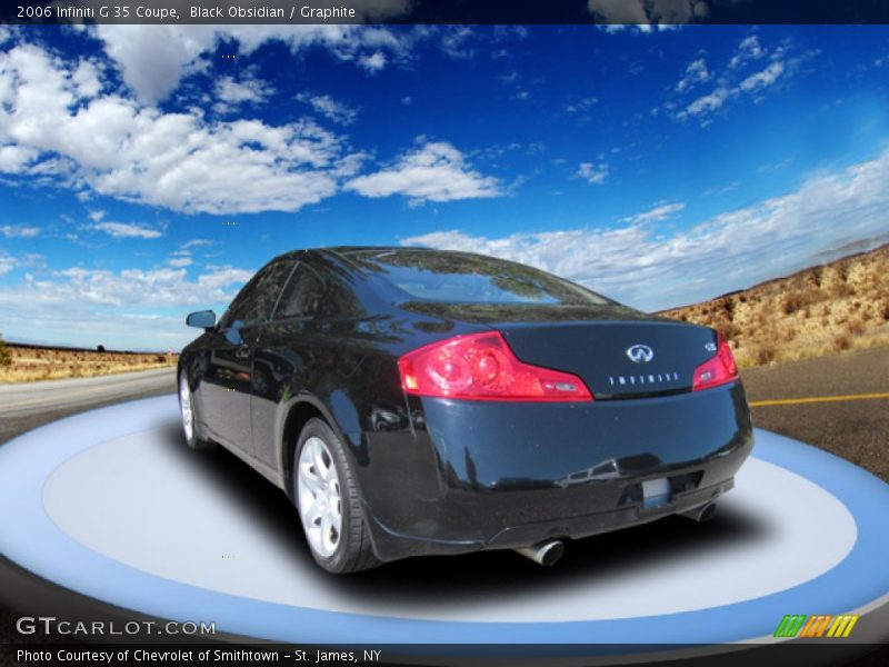 Black Obsidian / Graphite 2006 Infiniti G 35 Coupe