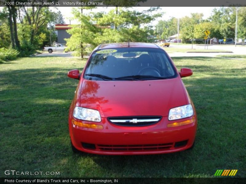 Victory Red / Charcoal 2008 Chevrolet Aveo Aveo5 LS