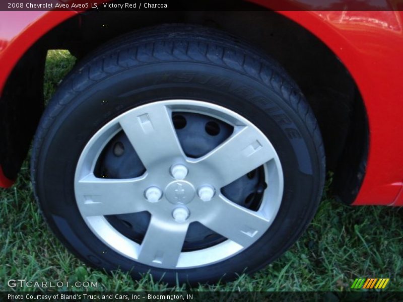 Victory Red / Charcoal 2008 Chevrolet Aveo Aveo5 LS