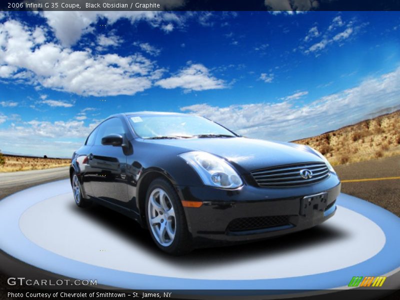 Black Obsidian / Graphite 2006 Infiniti G 35 Coupe