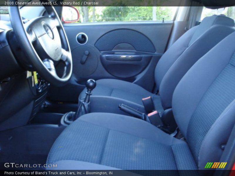 Victory Red / Charcoal 2008 Chevrolet Aveo Aveo5 LS