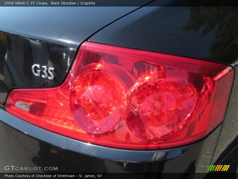 Black Obsidian / Graphite 2006 Infiniti G 35 Coupe