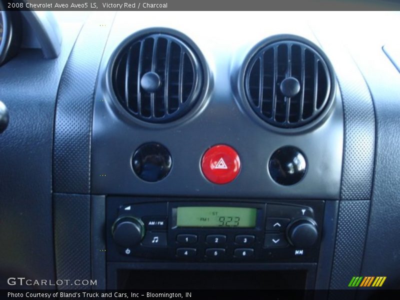 Victory Red / Charcoal 2008 Chevrolet Aveo Aveo5 LS