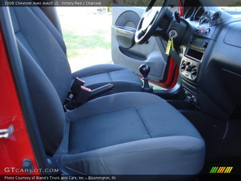 Victory Red / Charcoal 2008 Chevrolet Aveo Aveo5 LS