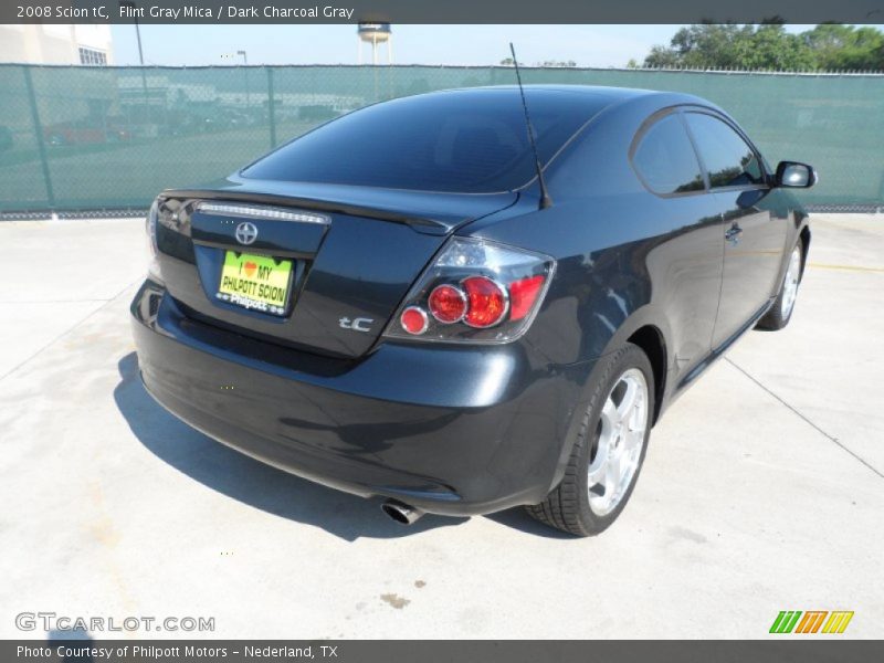 Flint Gray Mica / Dark Charcoal Gray 2008 Scion tC