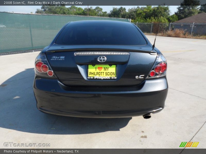 Flint Gray Mica / Dark Charcoal Gray 2008 Scion tC