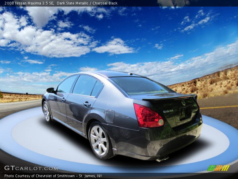 Dark Slate Metallic / Charcoal Black 2008 Nissan Maxima 3.5 SE