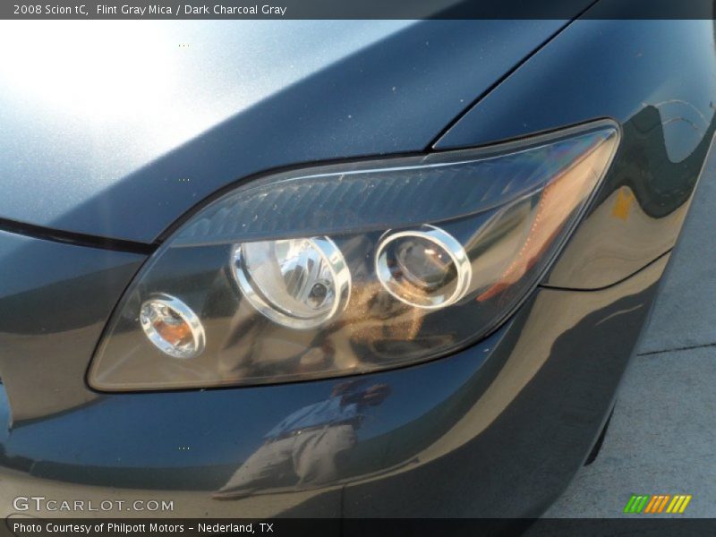 Flint Gray Mica / Dark Charcoal Gray 2008 Scion tC