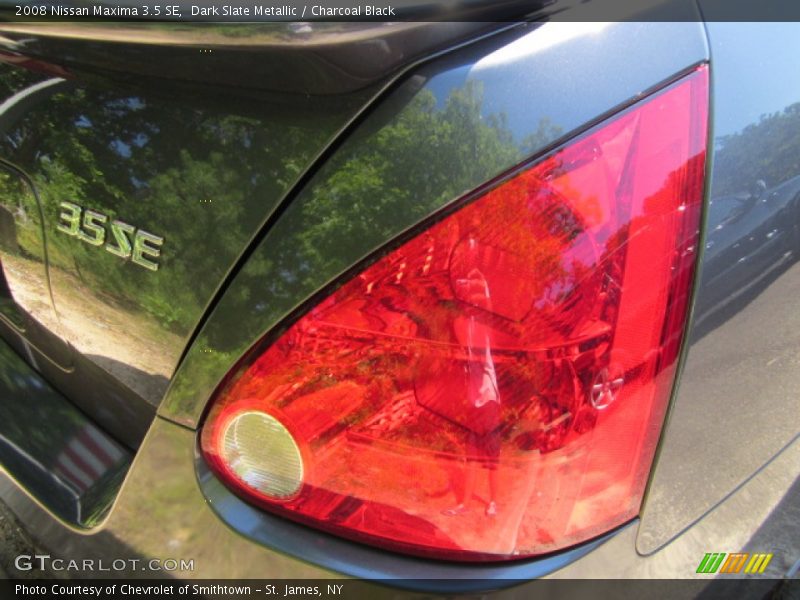 Dark Slate Metallic / Charcoal Black 2008 Nissan Maxima 3.5 SE