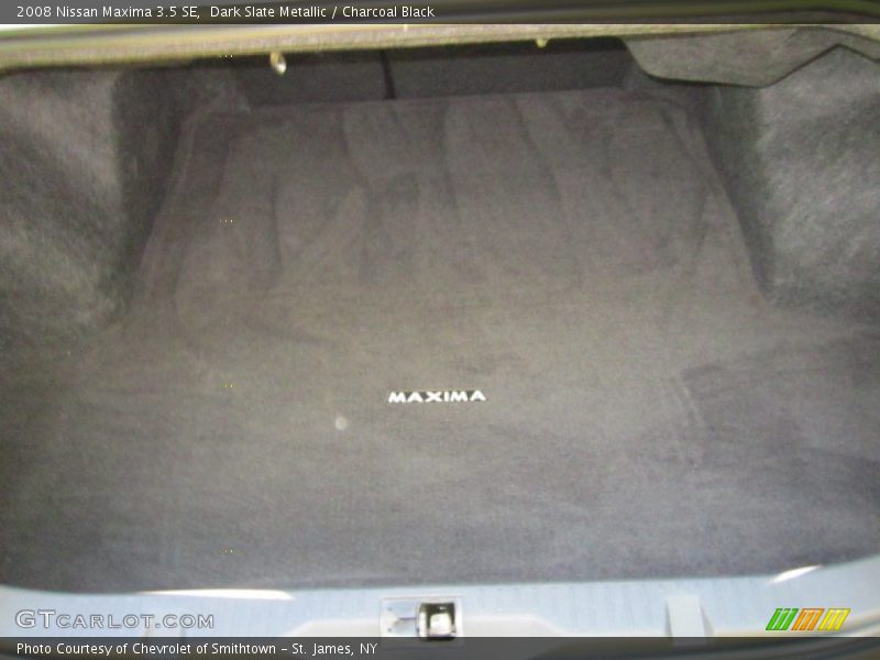 Dark Slate Metallic / Charcoal Black 2008 Nissan Maxima 3.5 SE