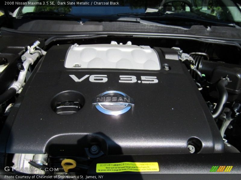 Dark Slate Metallic / Charcoal Black 2008 Nissan Maxima 3.5 SE