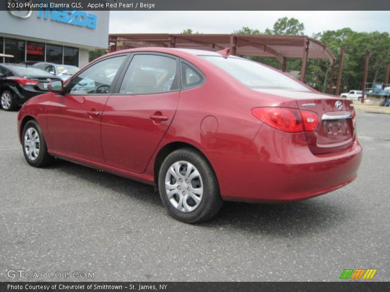 Apple Red Pearl / Beige 2010 Hyundai Elantra GLS