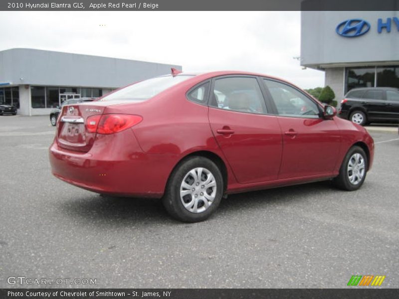 Apple Red Pearl / Beige 2010 Hyundai Elantra GLS