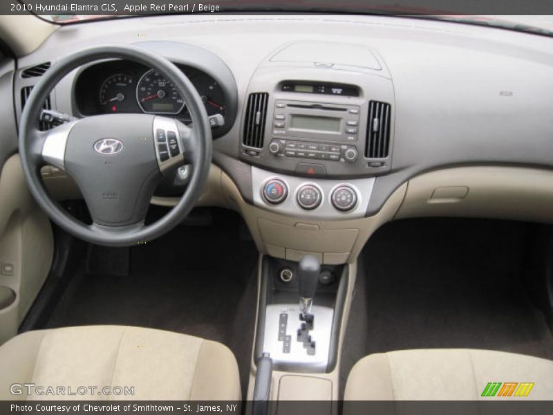Apple Red Pearl / Beige 2010 Hyundai Elantra GLS